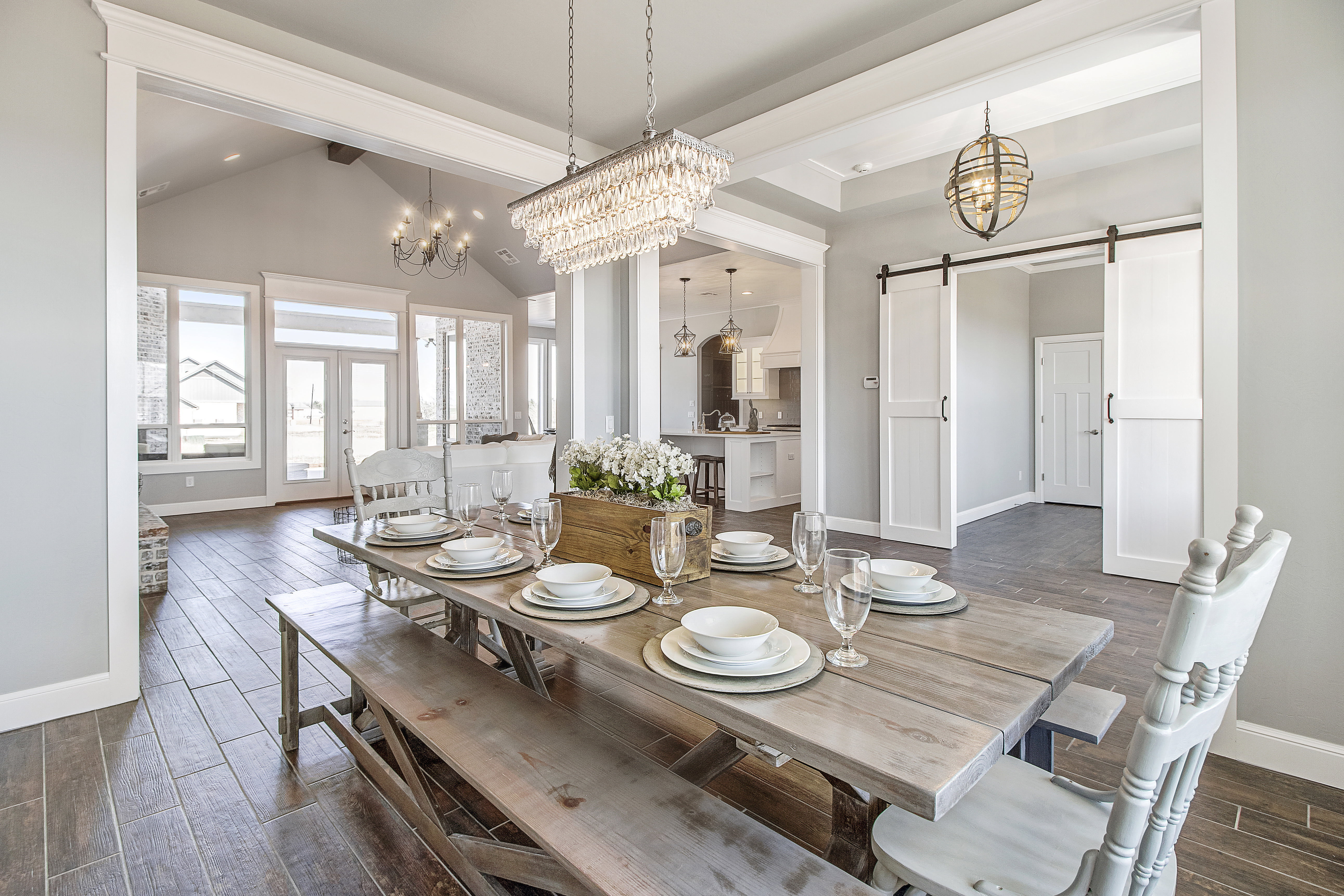 Beautiful kitchen dining table 